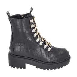Botin Mujer Negro London 45 Negro 35