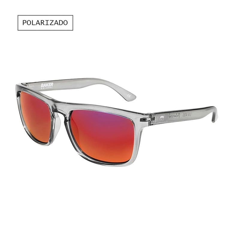 Lentes de Sol Baker Fireball Polarizado Filtro UV400 Gris TALLA UNICA
