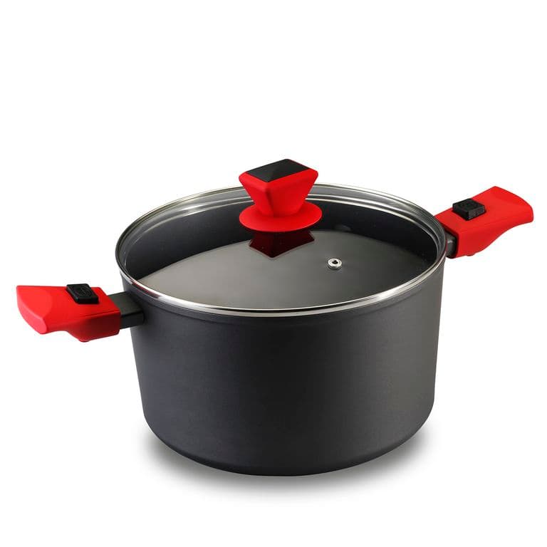 Olla de Aluminio Forjado Infito 24 cms..