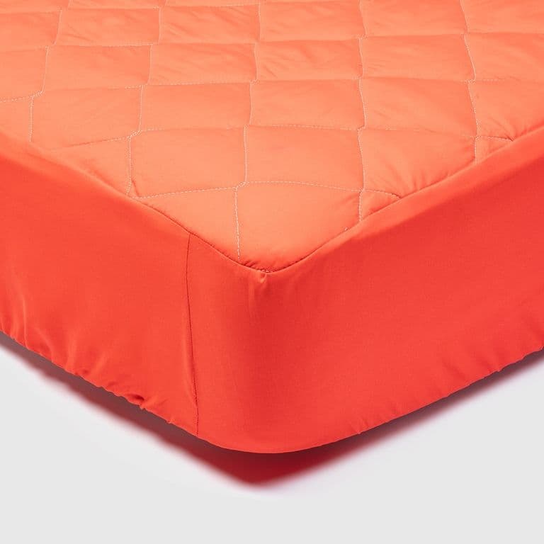 Cubrecolchon Rojo Super King