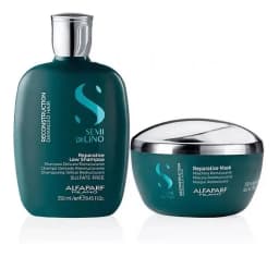 Shampoo Y Mascara Reparacion Semi Di Lino Alfaparf