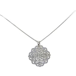 Collar Lau Plata Fina 925 Plateado TALLA UNICA