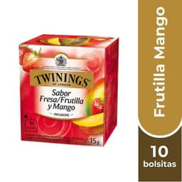Te Frutilla / Mango x 10 Bolsitas