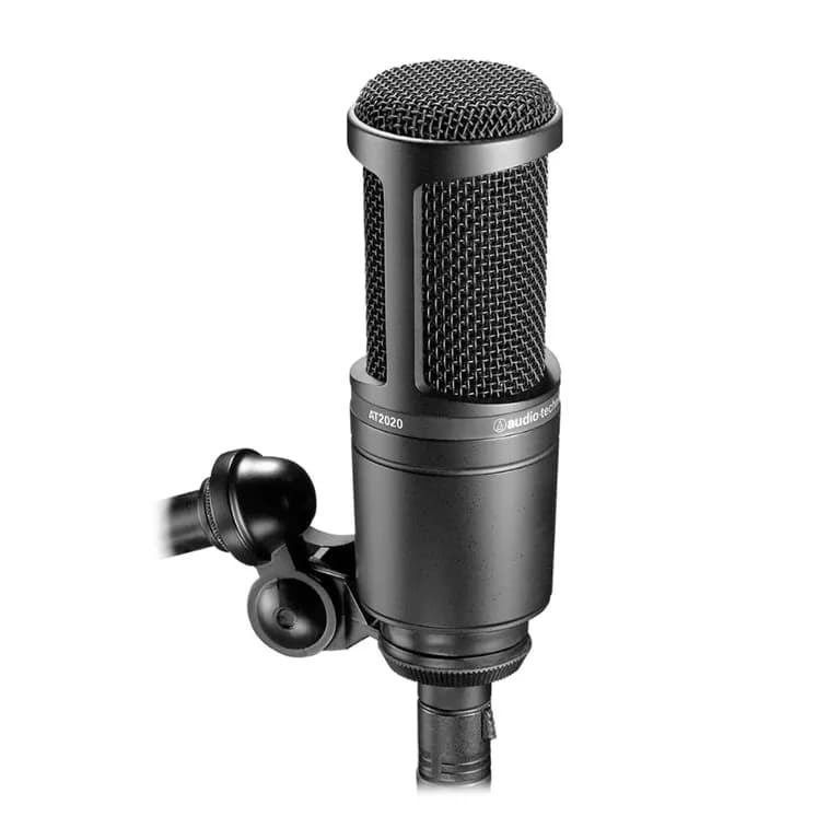 Microfono Audio-Technica AT2020 condensador cardioide negro