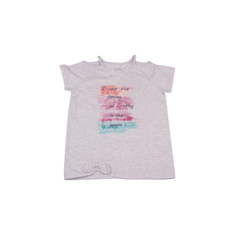 Polera Nina Gris claro Gris Claro 6