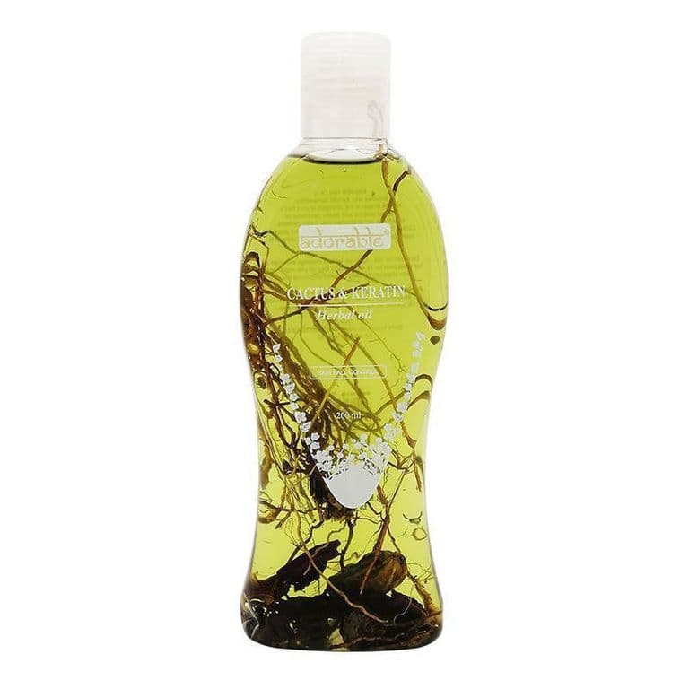 Aceite Capilar - Cactus & Keratin 200 ml Control Caida