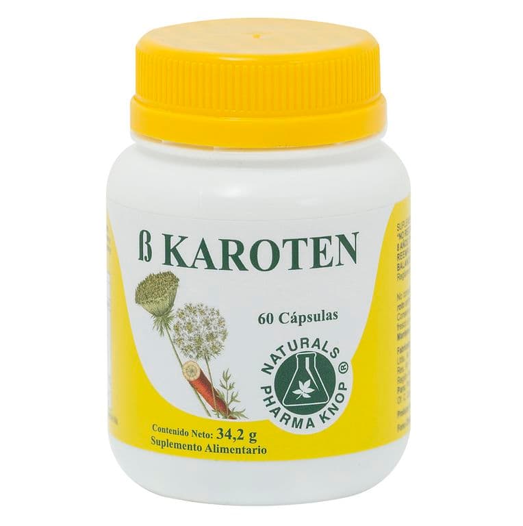 B Karoten 470 mg 60 capsulas Pharma SIN SABOR