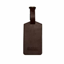 Identificador Para Equipaje De Cuero Hecho a Mano Cafe TALLA UNICA