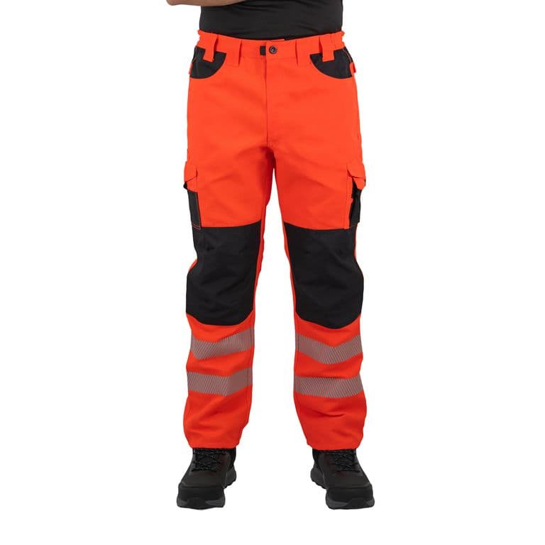 PANTALON CARGO HW DAKOTA ROJO FLUOR Rojo S