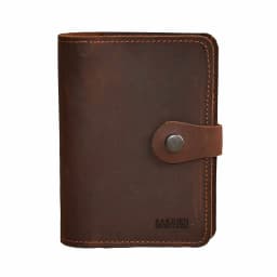 Porta documentos Aconcagua Hecho a mano Cafe Oscuro TALLA UNICA