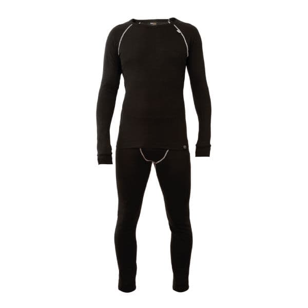 Conjunto Primera Capa HW Polipropileno LFA Negro Negro M