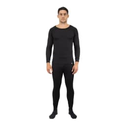 Conjunto Primera Capa HW Polysmart Negro Negro 2XL