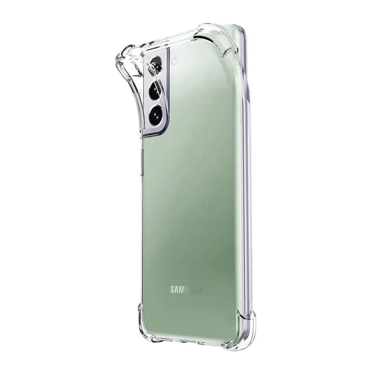 Carcasa Compatible con Samsung S21 FE 5G Transparente Reforzada