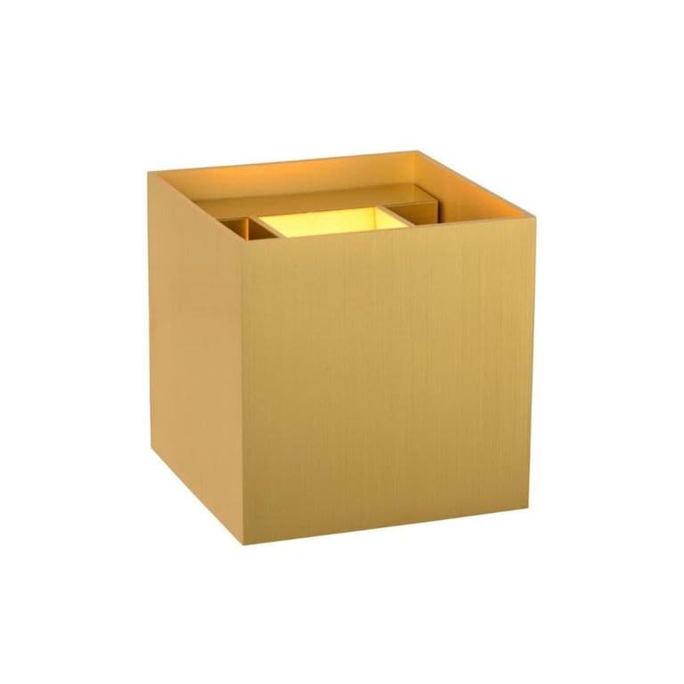 APLIQUE XIO DORADO 1xG9 CUADRADO - Dorado