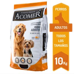 Alimento Acomer perro adulto 10Kg