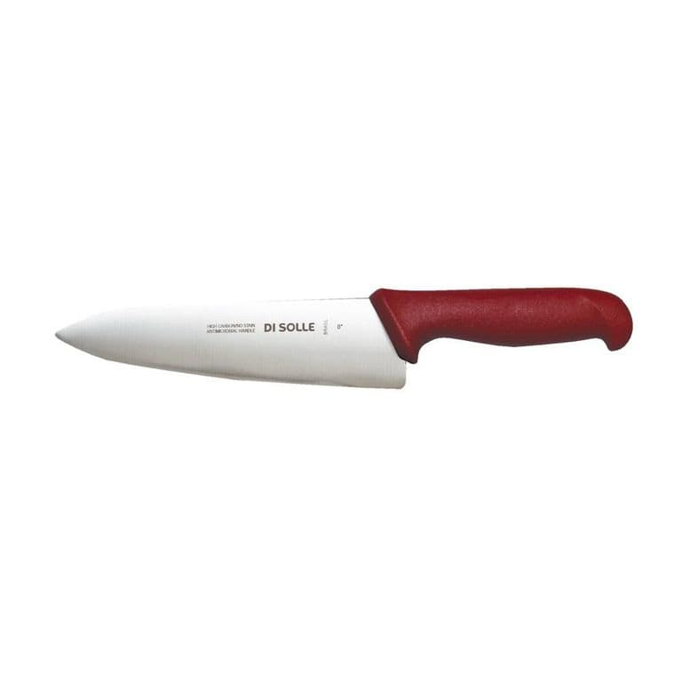 CUCHILLO MEDIO GOLPE ROJO HOJA DE 20 CMS.