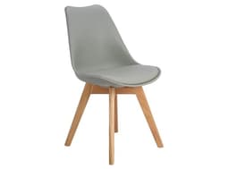 Silla Eames Acolchada Gris