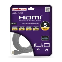 Cable HDMI 5mts - 20V 4K 3D Ready ARC HDR - HDMI5005