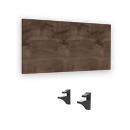 Repisa Flotante MDP + 2 soportes 60x30cm 20kg Cafe - KPC60x30x1,5UV