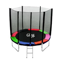 Cama Elastica 8Ft 2,44 mts con Malla y Escalera