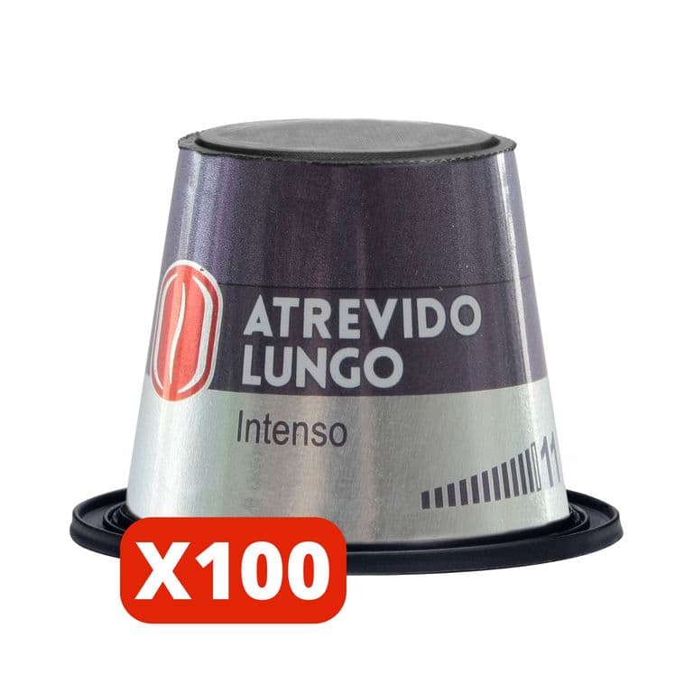 Cafe Atrevido Lungo 100 capsulas Nespresso compatibles