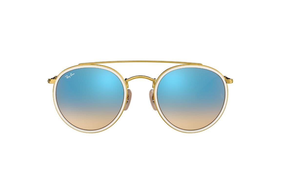 Lentes de Sol Brown Gradient Mirror Blue Ray-Ban Cafe M