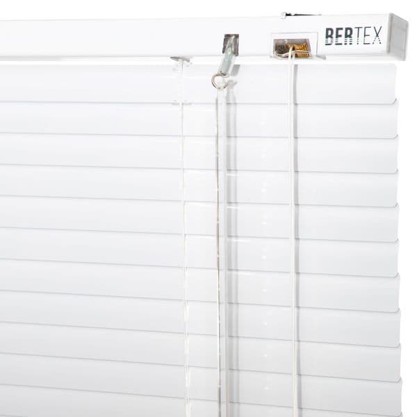 Persiana de aluminio Blanca 115cm anchox230cm alto Laminas 25mm