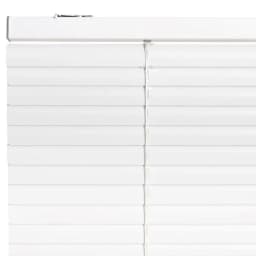 Persiana de aluminio Blanca 90cm ancho x140cm alto Laminas 25mm