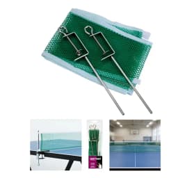 Red Ping Pong Tenis de Mesa con Soportes Metal