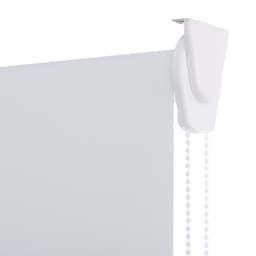 Cortina Roller Blackout Blanca 140x170 cm Persiana de altura ajustable