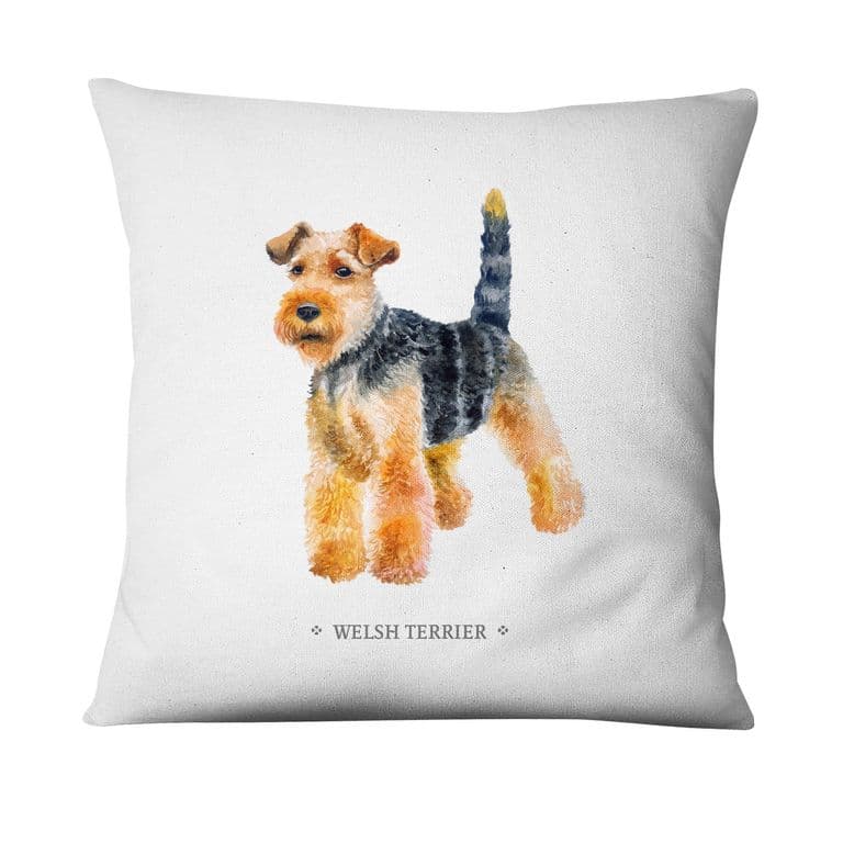 Funda De Cojin De Welsh Terrier