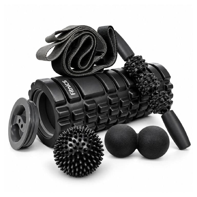 Rodillo +set Completo Elongacion Masaje Roller Foam
