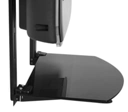 Soporte para Juegos en TV o Pared - Vidrio acero 10kg - DVD19