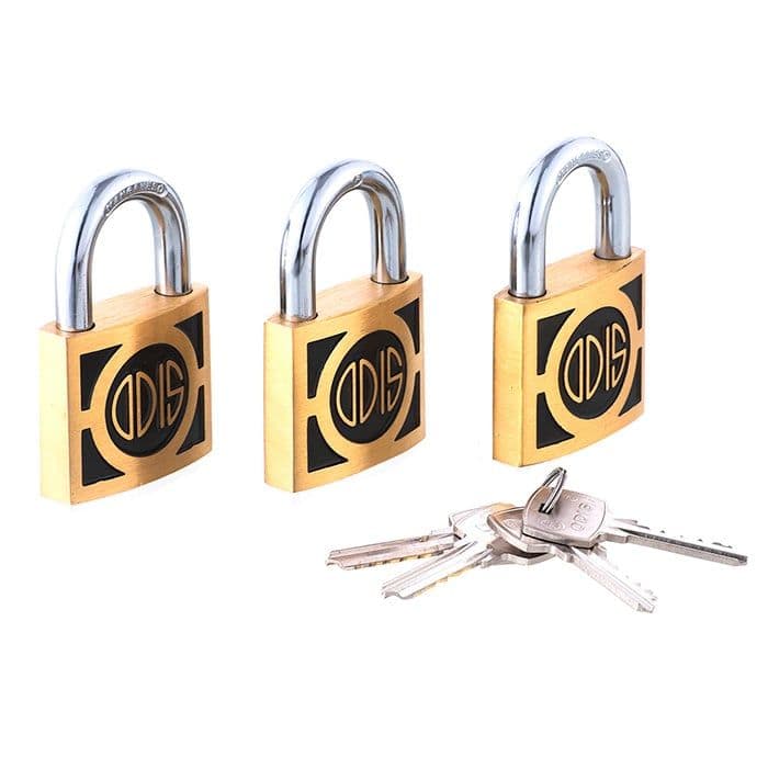 Pack 3 Candados 350 50mm - Llaves Iguales