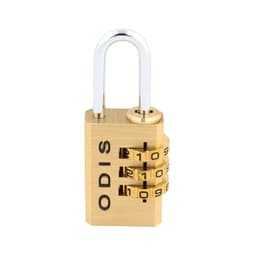 Candado con clave 21mm 3 Diales Maleta Casillero