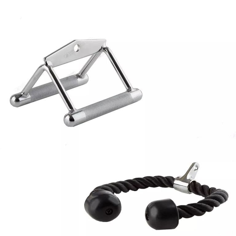 Cuerda Triceps Tomada Remo Pack