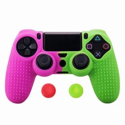 Funda Control Color Bicolor Verde Rosado