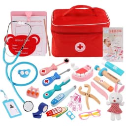 SET DENTISTA WOOD 24 PIEZAS