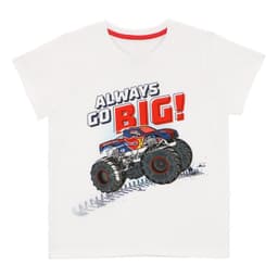 Polera Always Go Big! Blanco 8