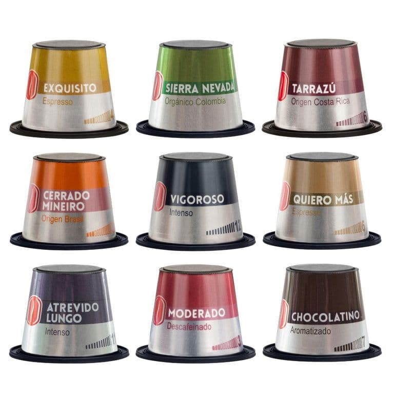Mix Full Cafe Caribe - 90 capsulas Nespresso compatibles