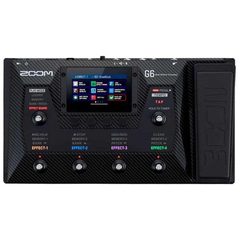 Pedalera Multiefecto Para Guitarra G6