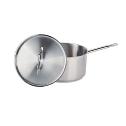 CAZO ALTO ACERO. INOX C/TAPA Y FONDO DIFUSOR 13 lts IMAHE.