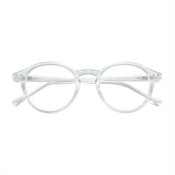 Lente lectura Anteojos opticos con aumento + 2.5 unisex Blanco TALLA UNICA