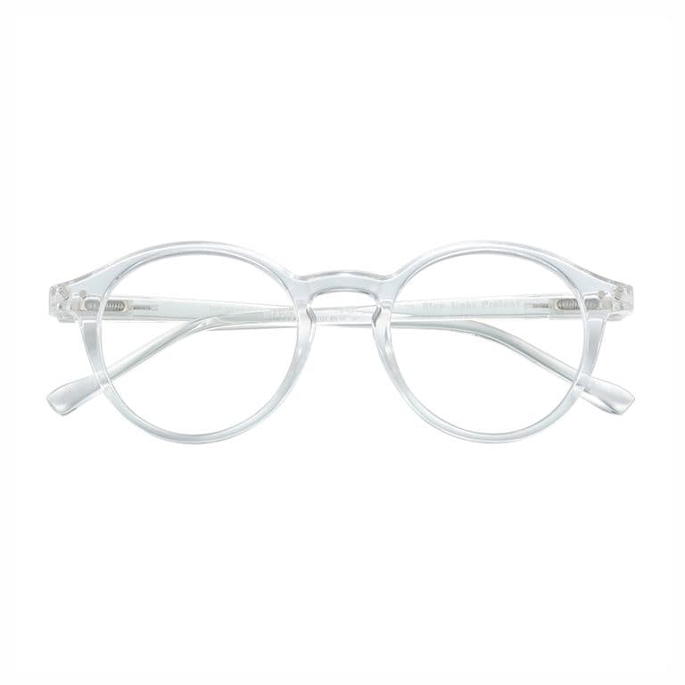 Lente lectura Anteojos opticos con aumento + 2.5 unisex Blanco TALLA UNICA