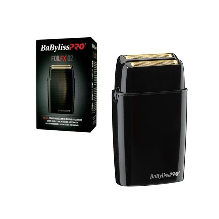 Afeitadora Metalica Doble Hoja Inalambrica Babylisspro Negro