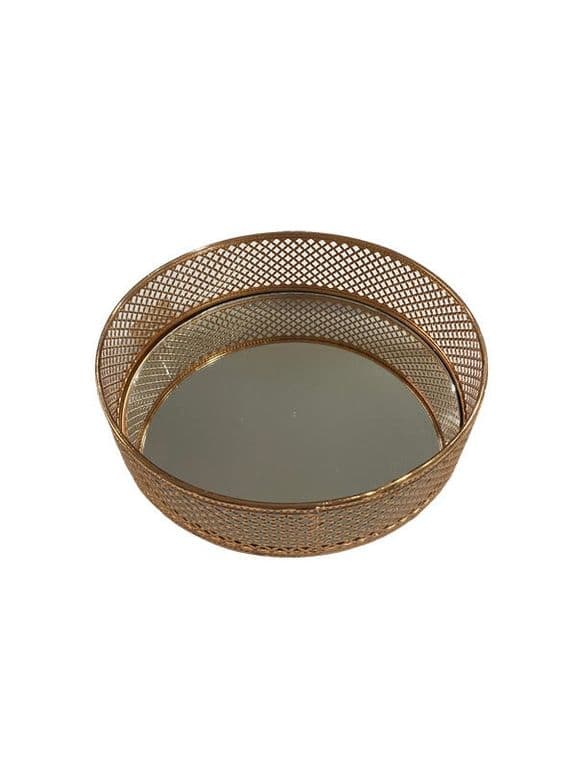 Bandeja metalica rectangular de 20x30 cm