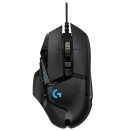 Mouse Gamer G502 Hero, Gaming Mouse, 16,000 DPI, 11 Botones Negro