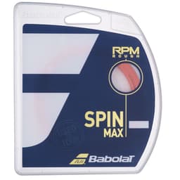 CUERDA TENIS RPM ROUGH 12 MTS - 1.30 (ROJO FLUOR)