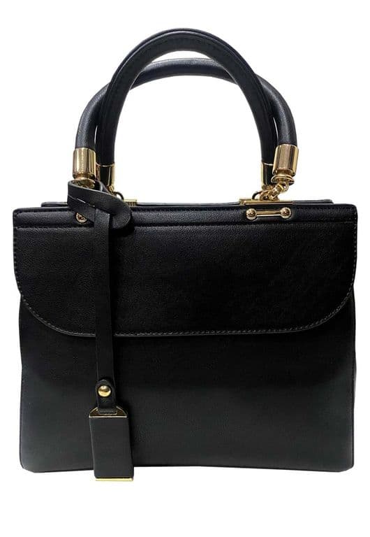 Cartera Ecocuero Mujer Negro Negro TALLA UNICA