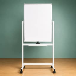 Pizarra Vertical Movil Doble Cara 60x90cm